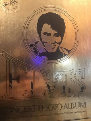 Elvis Presley Concert Photo Album 1977 2