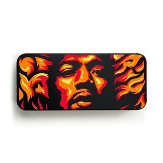Jimi Hendrix - Guitar Pick Tin - No Picks - Voodoo Fire 69 - Dunlop - Empty - Licensed 2