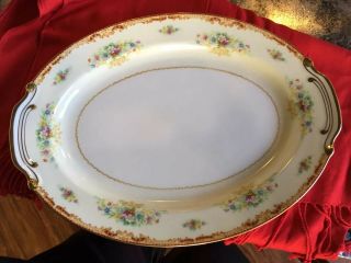 Adline China By Occupied Japan 16” Oval Platter