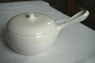 Vintage Russel Wright Iroquois Casual China Sugar White Sauce Pan