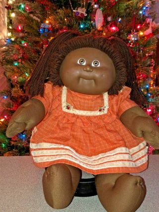 Vintage 1982 Cabbage Patch Kids African American Black Brown Doll Appalachian