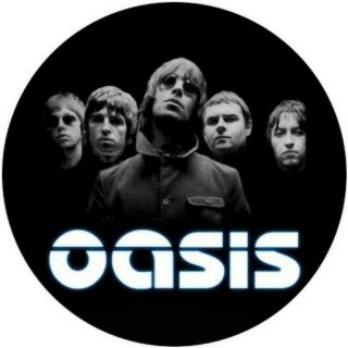 Oasis Liam & Noel Gallagher Vinyl Sticker Decal 85mm Fast