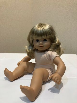 Bitty Baby By American Girl With Blonde Hair And Blue Eyes