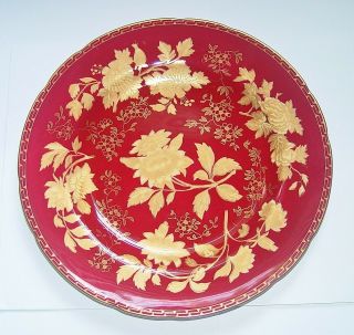 Wedgwood Tonquin Ruby Luncheon Plate 9 - 1/4 