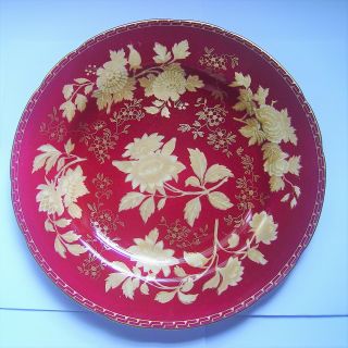 Wedgwood Tonquin Ruby Luncheon Plate 9 - 1/4 