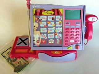Barbie Electronic Loves To Shop Cash Register W/ Sounds,  Expanded Version