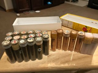 24 Rolls Of Canadian Cents From 1930 