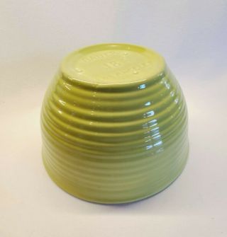 Vintage Bauer Ring Ware 18 Mixing Bowl Chartreuse Glaze