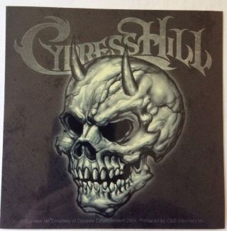 Cypress Hill Sticker 4 " X4 "