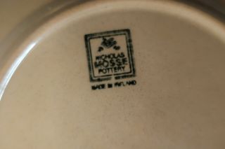 Nicholas Mosse Pottery Cow Plate Made In Ireland 8 3/4 