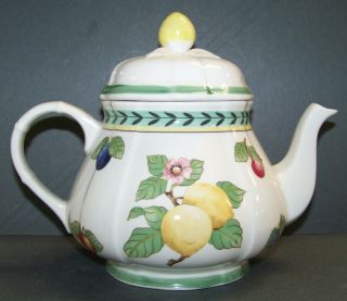 Villeroy & Boch French Garden Fleurence 4 - Cup Teapot W/ Lid
