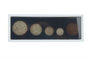 1908 - 1998 Canada 90th Anniversary Of The Rcm - Antique Finish Coin Set