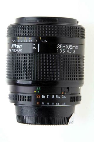 Nikon Af D 35 - 105mm F3.  5 - 4.  5 Zoom Lens