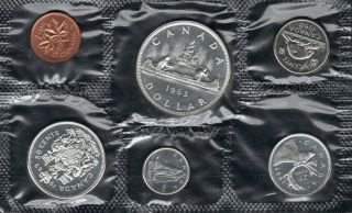 Canada 1963 Proof Like Coin Set 1.  1 Oz Pure Silver No Envelope