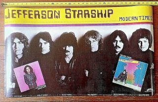 Jefferson Starship Modern Times (grunt) 1981 36 " X 21 " Promotional Poster