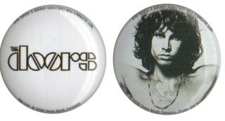 Official Jim Morrison The Doors Badges X 2 1 Inch 25mm Pin Badge Joel Brodsky