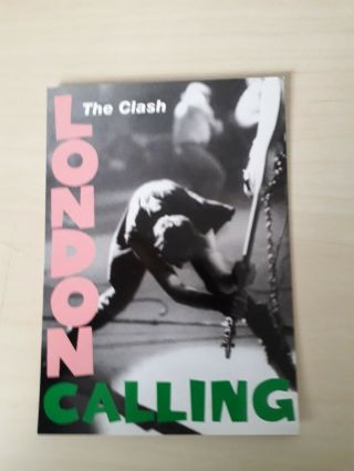 The Clash Postcard London Calling