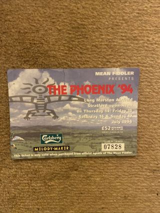 Phoenix Festival 1994 Stratford
