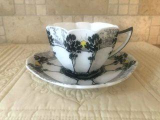 Shelley China Queen Anne Cup And Saucer
