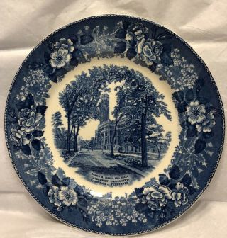 Antique Staffordshire Historical Plate Kirkland Hall Vanderbilt University Tenn