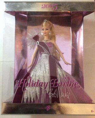 Holiday Barbie Doll 2005 Bob Mackie -,  Blonde G8058