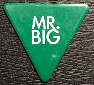 Mr Big / Billy Sheehan 1 Tour Guitar Pick