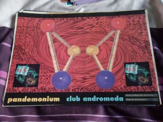 & Pandemonium Andromeda Rave Flyer Flyers 7/5/93 A4 The Institute Birmingham A4