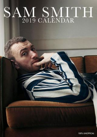 Sam Smith Calendar 2019 Large Uk Wall A3 Poster Size And