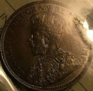 1916 Canada Large 1 Cent Coin - Iccs Certified Ms - 62 Lustrous Brown