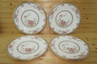 Royal Doulton Canton (4) Dinner Plates,  10 5/8 "