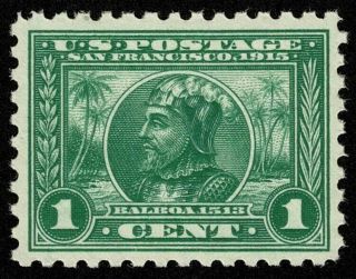 Scott 401 1c Panama - Pacific Exposition 1914 Nh Og Never Hinged