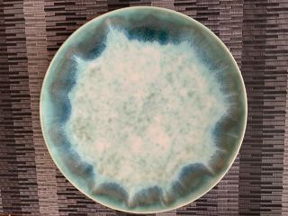 Mccarty Pottery Jade Dinner Plate 11 "