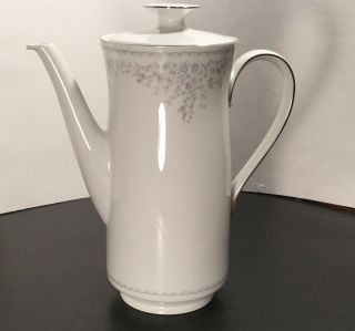 Johann Haviland - Royal Lace - Coffee Pot With Lid - Bavaria - 9 "