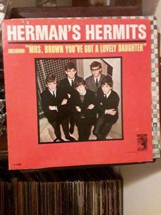 Hermans Hermits Lp Introducing Herman 