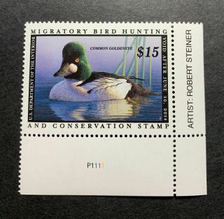 Rw80 2013 Federal Duck Stamp Vf Ognh Lower Right Plate Single Ebay Low - Offer?