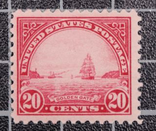 Scott 567 20 Cents Golden Gate Mnh Stamp Scv $35.  00