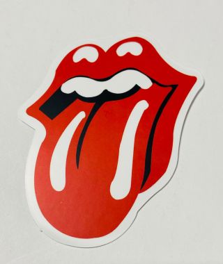 Rolling Stones Tongue Decal Sticker 3” Red Mick Jagger Music Group Band