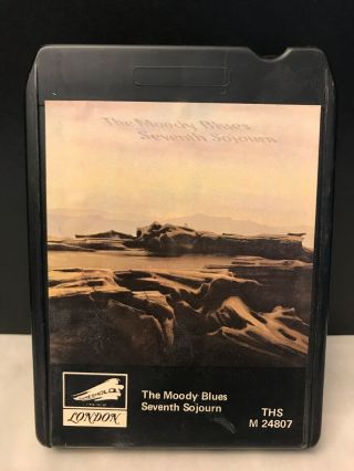 The Moody Blues Seventh Sojourn 1972 Threshold Records 8 Track Tape