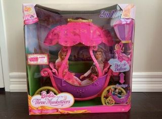 Barbie And The Three Musketeers Doll Carriage