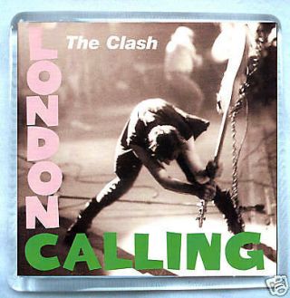 The Clash - London Calling Fridge Magnet Sex Pistols