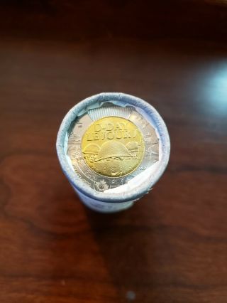 2019 Canada $2 D - Day 75th Anniversary Toonie Non Colorized Roll