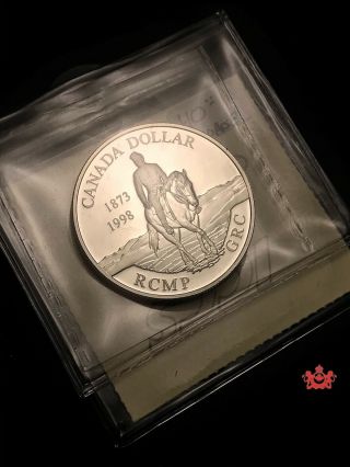 1998 Canada Silver 1$ Ultra Heavy Cameo - Iccs Pf67 - Rcmp Xvl 653