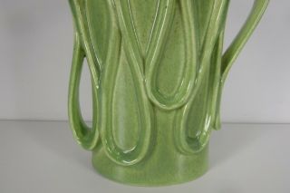 Vintage Red Wing Art Pottery Charles Murphy Designed M1460 Vase MCM 3