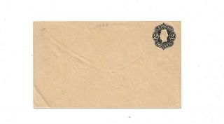 U S Stamps Scott U46 Envelope Entire 2 Cents Black On Buff Cv 80.  00