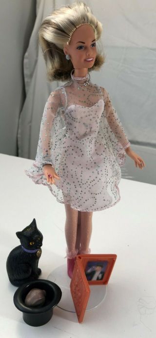 Kenner 1997 Sabrina The Teenage Witch Doll & Accessories Salem Cat,  Magic Hat
