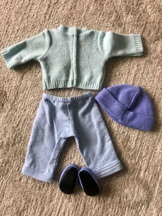 American Girl: Bitty Baby Boy Twin Fair Isle Sweater/Pant Set RETIRED 2