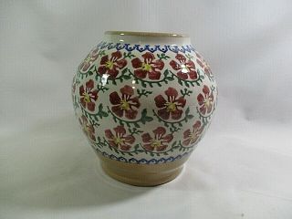 Nicholas Mosse Pottery Ireland Handcrafted Rose 6 " Vase