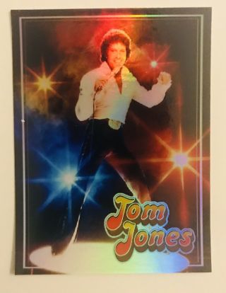 Tom Jones 3x3” Vintage Look Holo - Decal/sticker Custom Retro 70’s Design