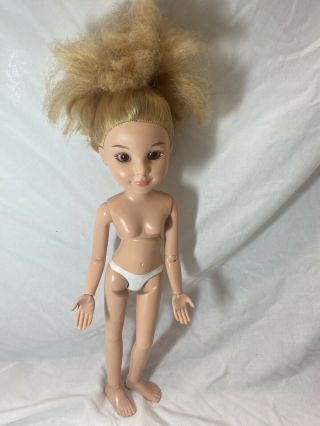 Bfc Ink Best Friends Club Doll 18” Blonde Hair Brown Eyes Hair Needs Tlc Scuffs