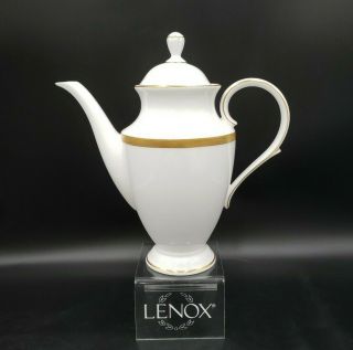 Lenox Landmark Gold Coffee Pot & Lid